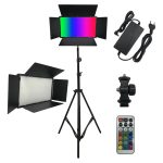 Iluminador Led Soleste U800 RGB 50W Com Fonte