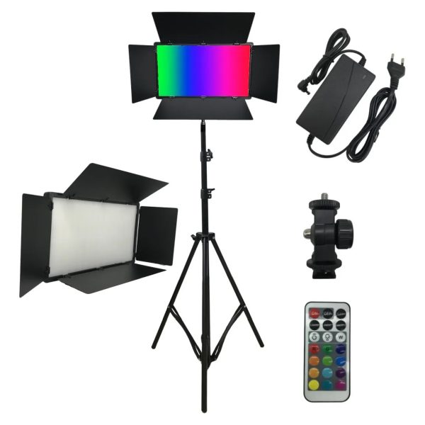 Iluminador Led Soleste U800 RGB 50W Com Fonte