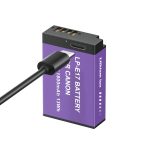 Bateria LP-E17 Recarregável USB-C Para Canon