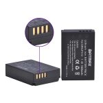 Bateria Batmax LP-E12 Recarregável Para Canon - Imagem 2