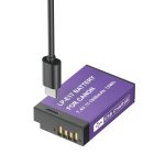 Bateria LP-E17 Recarregável USB-C Para Canon - Imagem 2