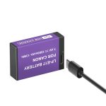 Bateria LP-E17 Recarregável USB-C Para Canon - Imagem 3