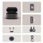 Microfone Sem Fio Duplo Hollyland Lark M2s Mini Combo - Imagem 3