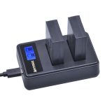 Kit 2 Bateria Lp-e12 + Carregador Duplo Para Canon - Imagem 4