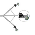 Rodinhas Para Tripé De Iluminação Dolly 22mm - LSW-22M - Imagem 5