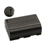 Bateria LP-E6 Recarregável USB-C Para Canon - Imagem 4