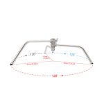 Tripé Girafa Inox Greika Haste 128cm 2 Cabeça Efeito Cs-330 - Imagem 3