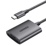 Leitor de Cartão Ugreen CM401 Para SD e MicroSD - USB-C - Imagem 2
