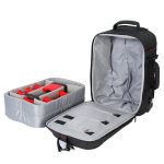 Mochila Trolley Eirmai DC420T Impermeável Câmeras Foto Video - Imagem 2