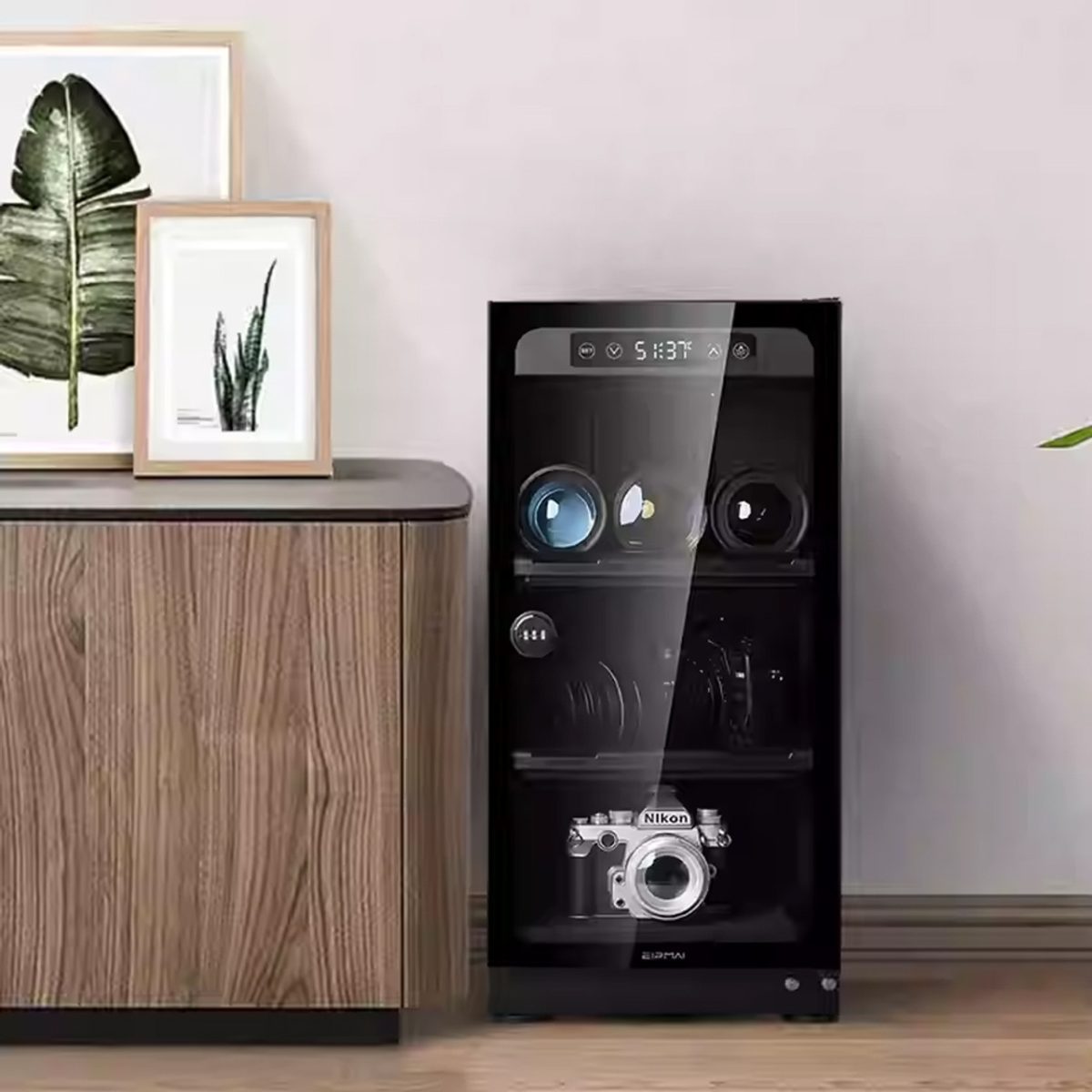 Gabinete 50l Dry Box Desumidificador Para Câmeras MRD-55 Pro - Imagem 3