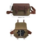 Bolsa de Ombro para Câmera Eirmai L11 Estilo Retrô - Imagem 6