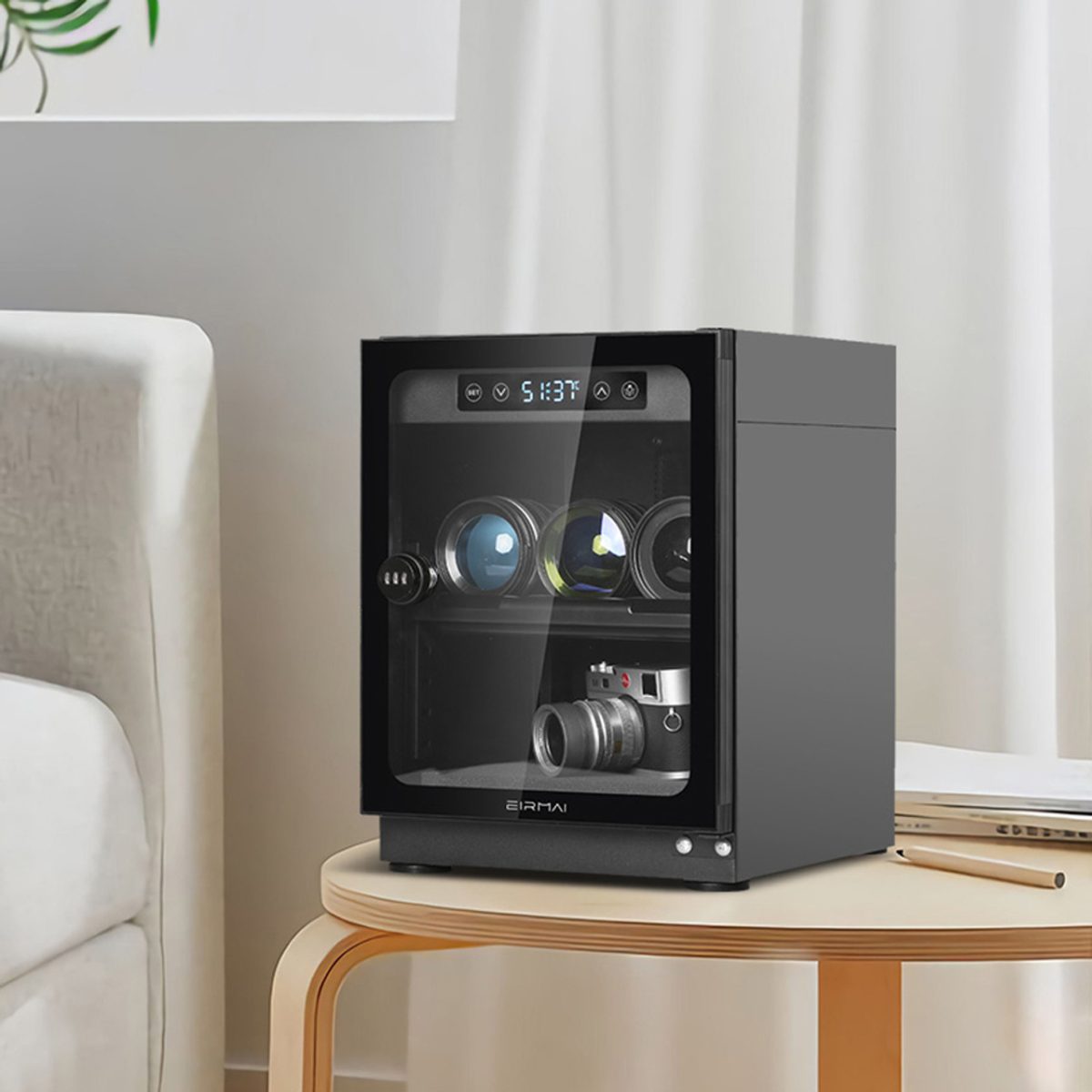 Gabinete 30l Dry Box Desumidificador Para Câmeras MRD-30 Pro - Imagem 4