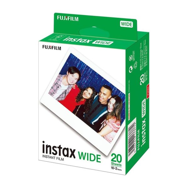 Filme Fujifilm Para Instax Wide - 20 Fotos