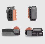 Suporte Cage Com Handle Madeira Para Sony ZV-E10 - Imagem 4