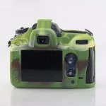 Capa / Case Silicone Para Proteção Nikon D7000 / D7100 - Camuflada - Imagem 3