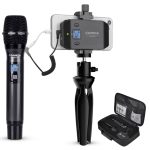 Microfone de Mão Sem Fio Comica CVM-WS50 Para Câmeras