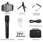 Microfone de Mão Sem Fio Comica CVM-WS50 Para Câmeras - Imagem 4