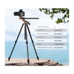 Tripé De Video K&F Concept Coluna Horizontal - KF09.137 - Imagem 2