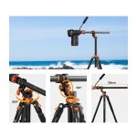 Tripé De Video K&F Concept Coluna Horizontal - KF09.137 - Imagem 4