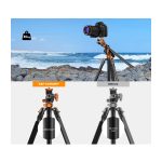 Tripé De Video K&F Concept Coluna Horizontal - KF09.137 - Imagem 6