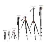 Tripé K&F Concept Profissional Com Cabeça Fluida - KF09.136 - Imagem 7