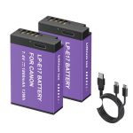 Bateria Usb-c Lp-e17 Para Canon R10 R8 Sl3 T6i T7i Rp