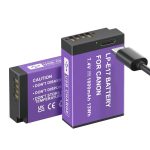 Bateria Usb-c Lp-e17 Para Canon R10 R8 Sl3 T6i T7i Rp - Imagem 3