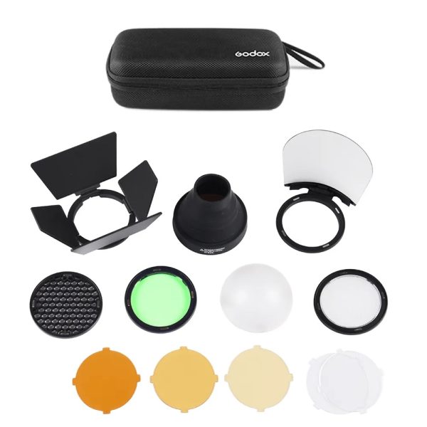 Kit de Acessórios Godox AK-R1 para Flash Cabeça Redonda