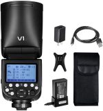 Flash Godox V1-S TTL Para Sony com Bateria - Imagem 7