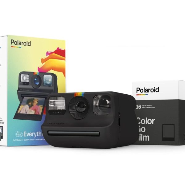 Câmera Instantânea Polaroid Go Everything Box - Preto