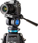 Tripé de vídeo Benro KH25P Com Cabeça Hidráulica - Imagem 4