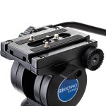 Tripé de vídeo Benro KH25P Com Cabeça Hidráulica - Imagem 5