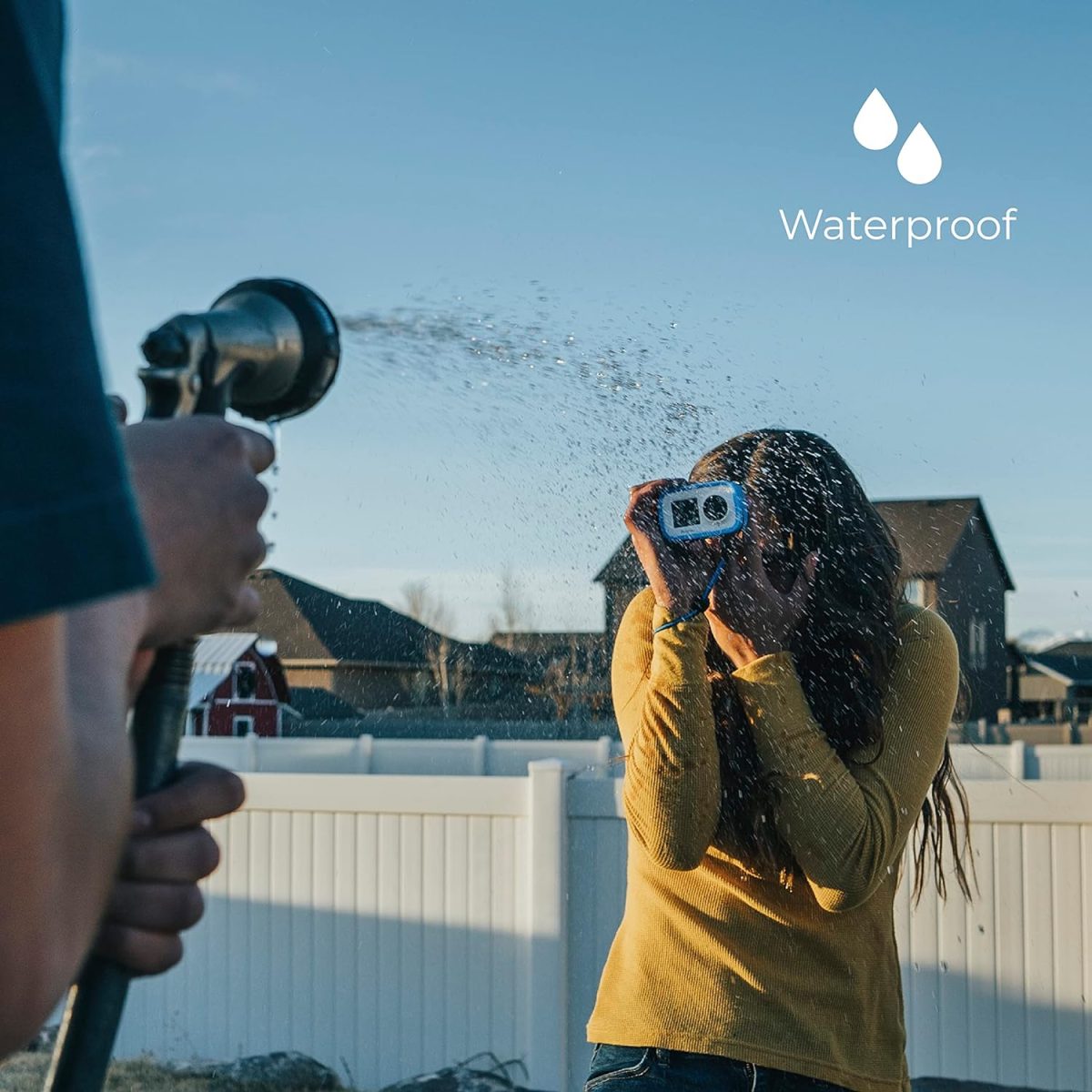 Câmera De Ação Polaroid iD922 Com Wifi Tela Dupla 4k 18mp - Imagem 8