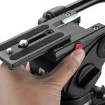 Tripé Profissional Vídeo JY0508B 6kg 185cm - Imagem 5