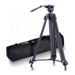 Tripé Profissional Weifeng Wf-717 Cabeça Hidráulica Até 6kg