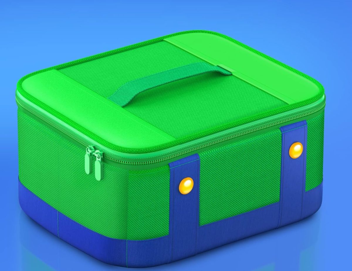 Bolsa Case Maleta Transporte P/ Nintendo Switch Oled Luigi - Imagem 3