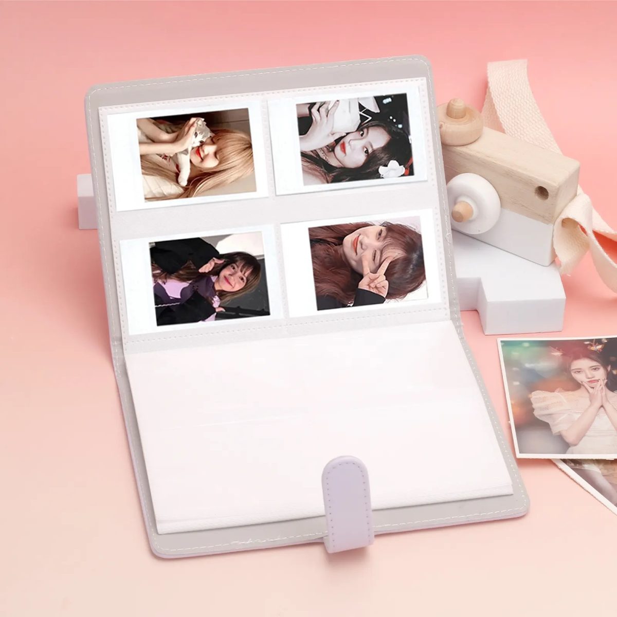 Álbum De Fotos P/ Instax Mini 9 11 12 - 256 Fotos - Branco - Imagem 3