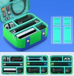 Bolsa Case Maleta Transporte P/ Nintendo Switch Oled Luigi - Imagem 5