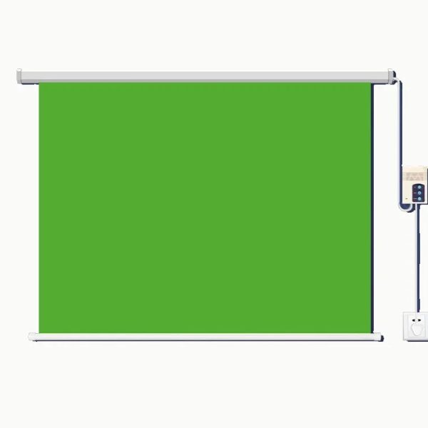 Fundo Infinito Verde Chromakey Eletrico Retrátil 2x3m