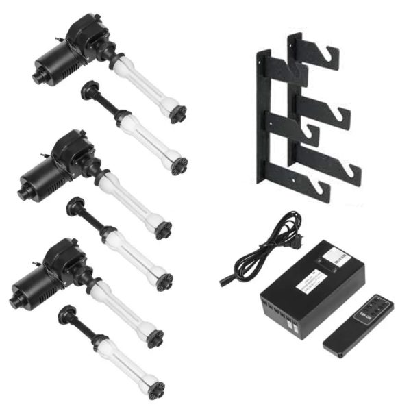 Suporte Triplo Motorizado para Fundo Infinito Expan - SD03