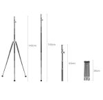 Tripé 3 em 1 Ulanzi SK-04 Monopé Bastão Bluetooth Controle - Imagem 6