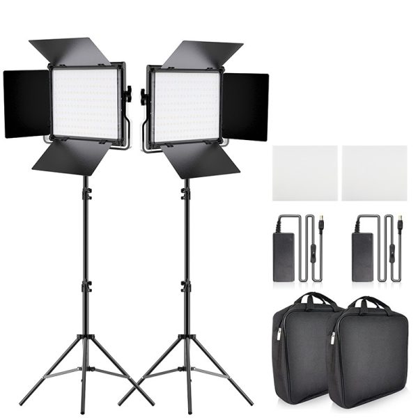 Kit Iluminador Led Painel Luz Estúdio Fotográfico - L4500K