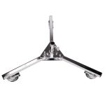 Suporte Base Tripé Iluminação Com Rodinhas Aço - S035 - Imagem 2