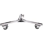 Suporte Base Tripé Iluminação Com Rodinhas Aço - S035 - Imagem 3