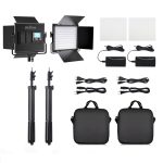 Kit Iluminador Led Painel Luz Estúdio Fotográfico - L4500K - Imagem 5