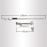 Tripé De Iluminação 3m Aço Inox Com Rodinhas - S2381 ou Greika LSD-300 - Imagem 5