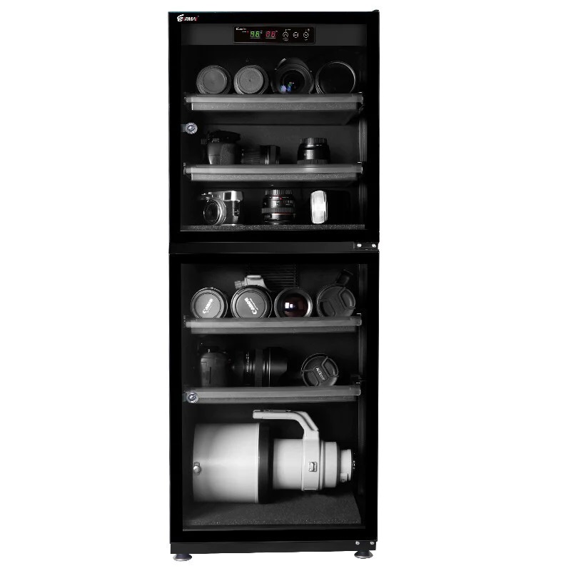 15436770288-15216096976-2-f77434a0-02da-44d0-9f92-3450c0bd5939.jpg Gabinete 160l Dry Box Desumidificador Para Câmeras e Lente MRD-188 - Imagem 1
