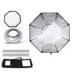 Softbox Octabox Bowens Com Grid - 120cm