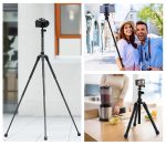 Tripé K&F Concept Compacto Forte Ballhead Bastão - KF09.120 - Imagem 2