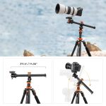 Tripé K&F Concept 200cm Com Coluna Horizontal - KF09.087V5 - Imagem 4